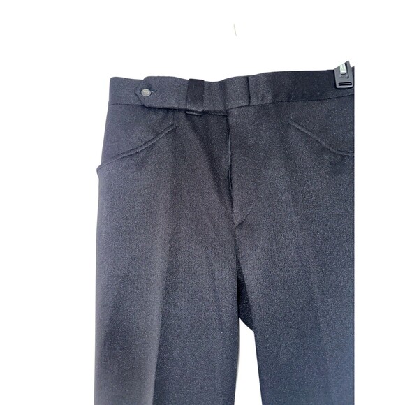 Vintage Sansabelt Jaymar Black Dress Pants Men’s 38x31 Classic Golf Slacks - Picture 5 of 16